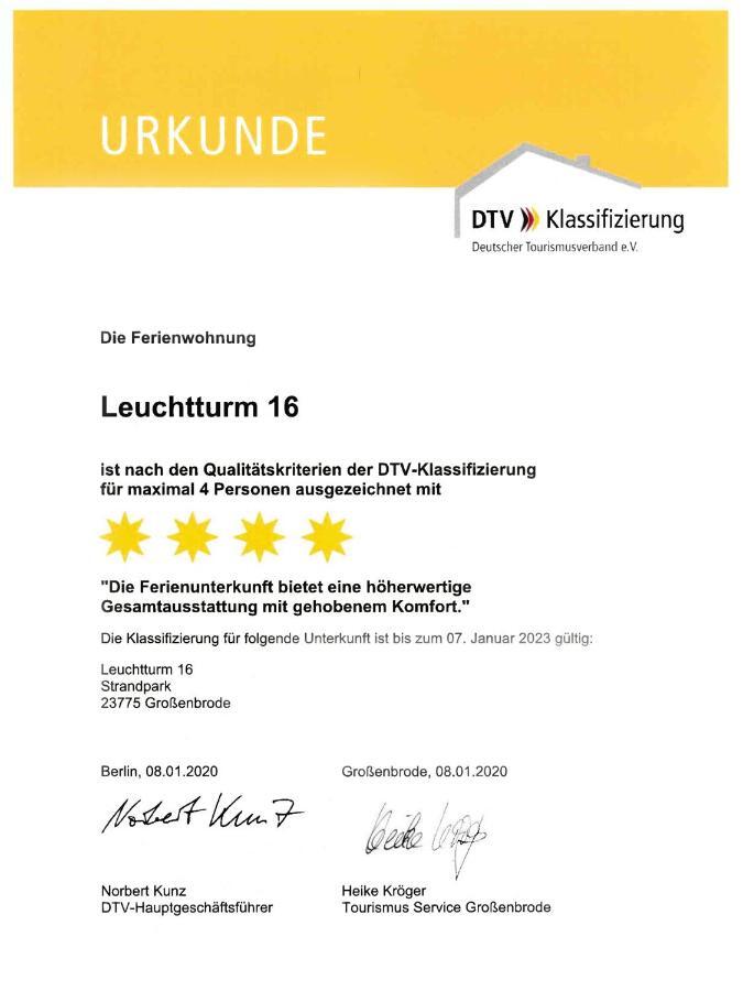 Apartment Leuchtturm 16 Großenbrode Exteriér fotografie